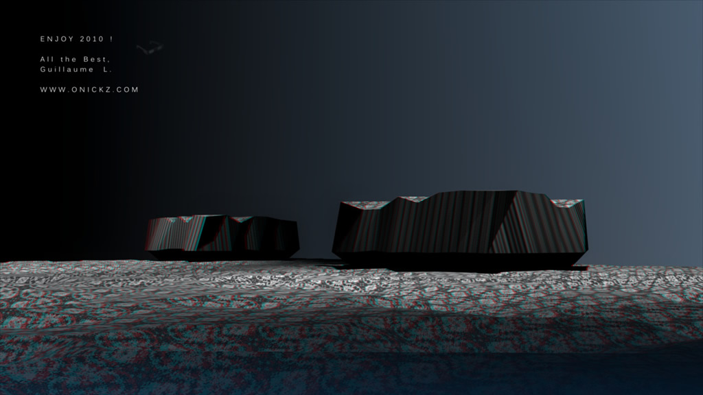 relief stereoscopy red cyan